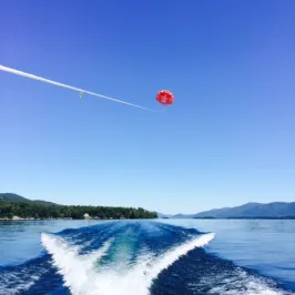 Parasail Joe on lake george